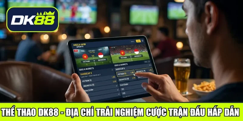Thể Thao DK88 - Địa chỉ trải nghiệm cược trận đấu hấp dẫn