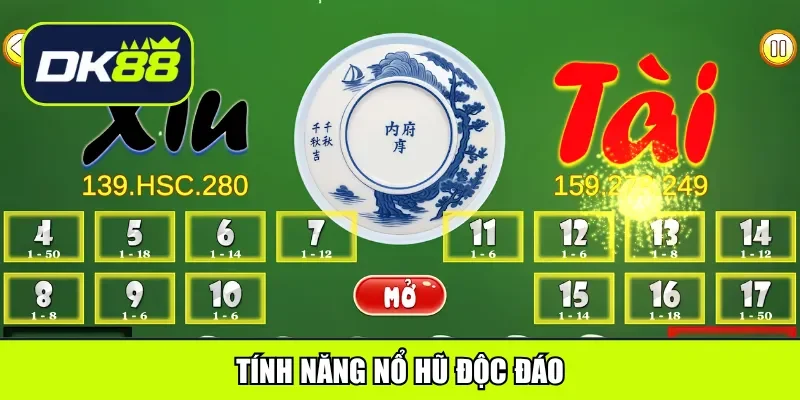 Tính năng nổ hũ độc đáo